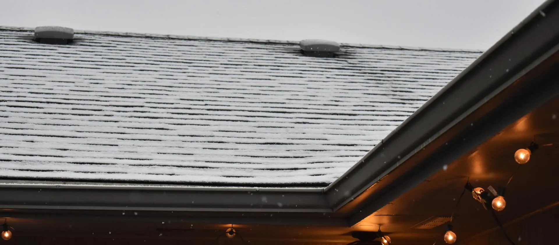 roof with snow